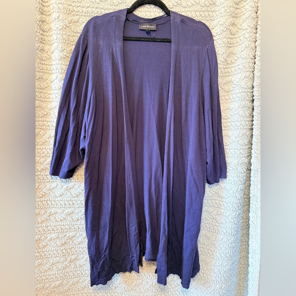 Lane Bryant 3/4 Sleeve Cardigan - Size 22/24